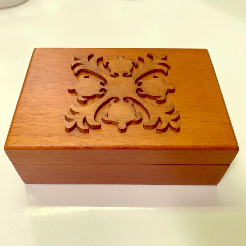 Hawaiian Wooden Jewelry Box